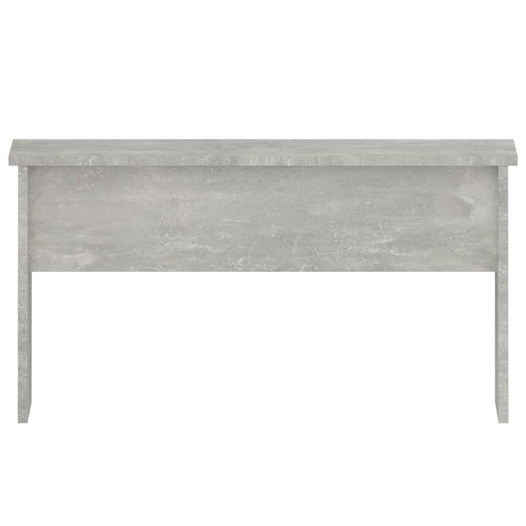 Coffee Table Concrete Grey 80x50,5x41,5 cm Engineered Wood