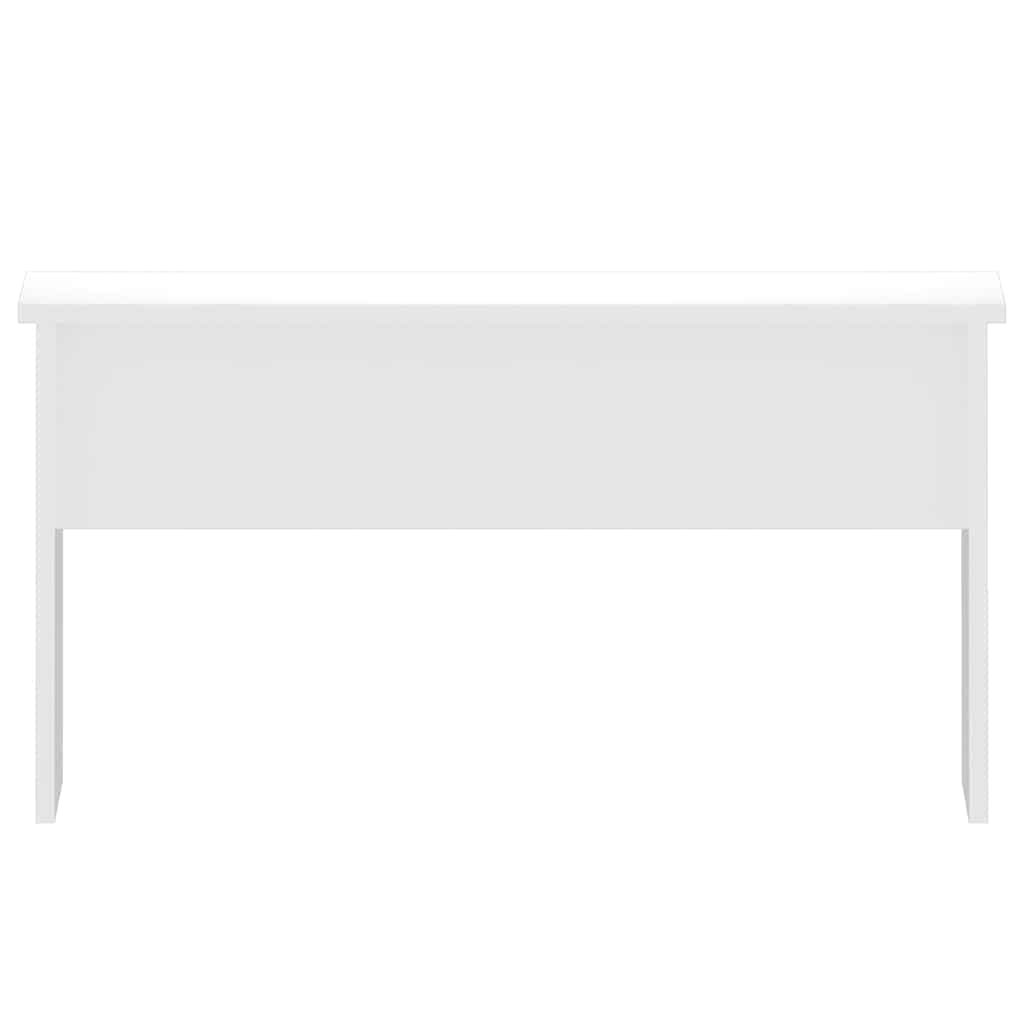 Coffee Table High Gloss White 80x50,5x41,5 cm Engineered Wood