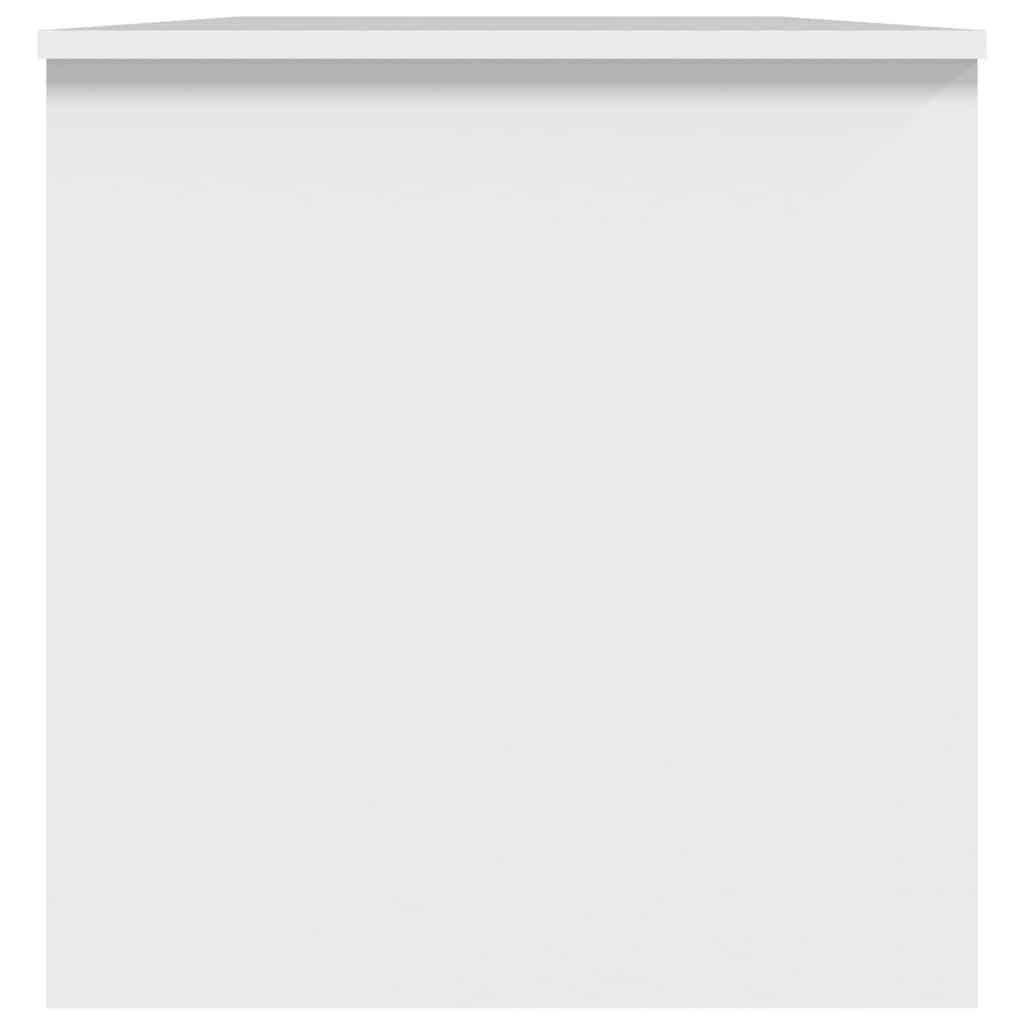 Coffee Table White 102x50x52,5 cm Engineered Wood