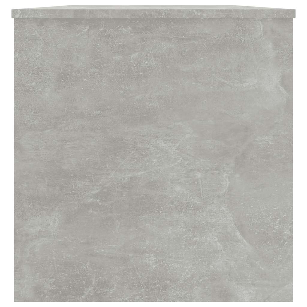 809651 vidaXL Coffee Table Concrete Grey 102x50x52,5 cm Engineered Wood