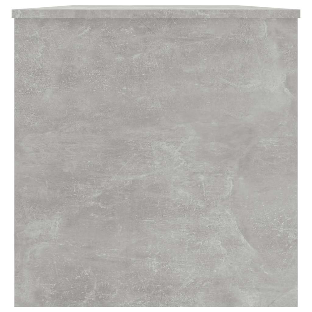 Coffee Table Concrete Grey 102x50x52,5 cm Engineered Wood