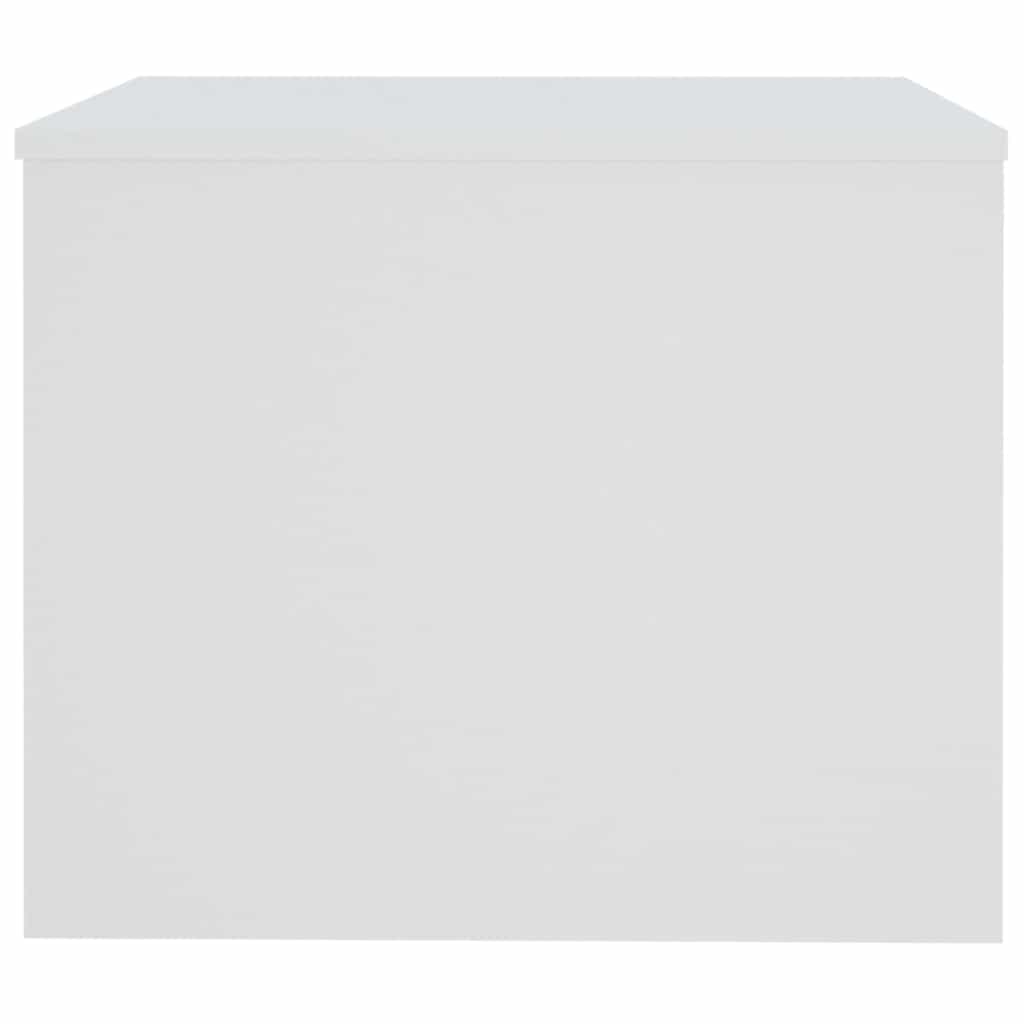 Coffee Table White 80x50x40 cm Engineered Wood