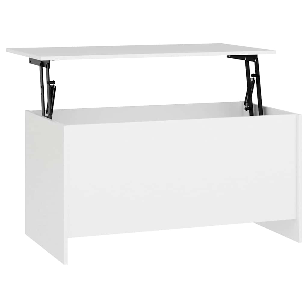 809665 vidaXL Coffee Table White 102x55,5x52,5 cm Engineered Wood
