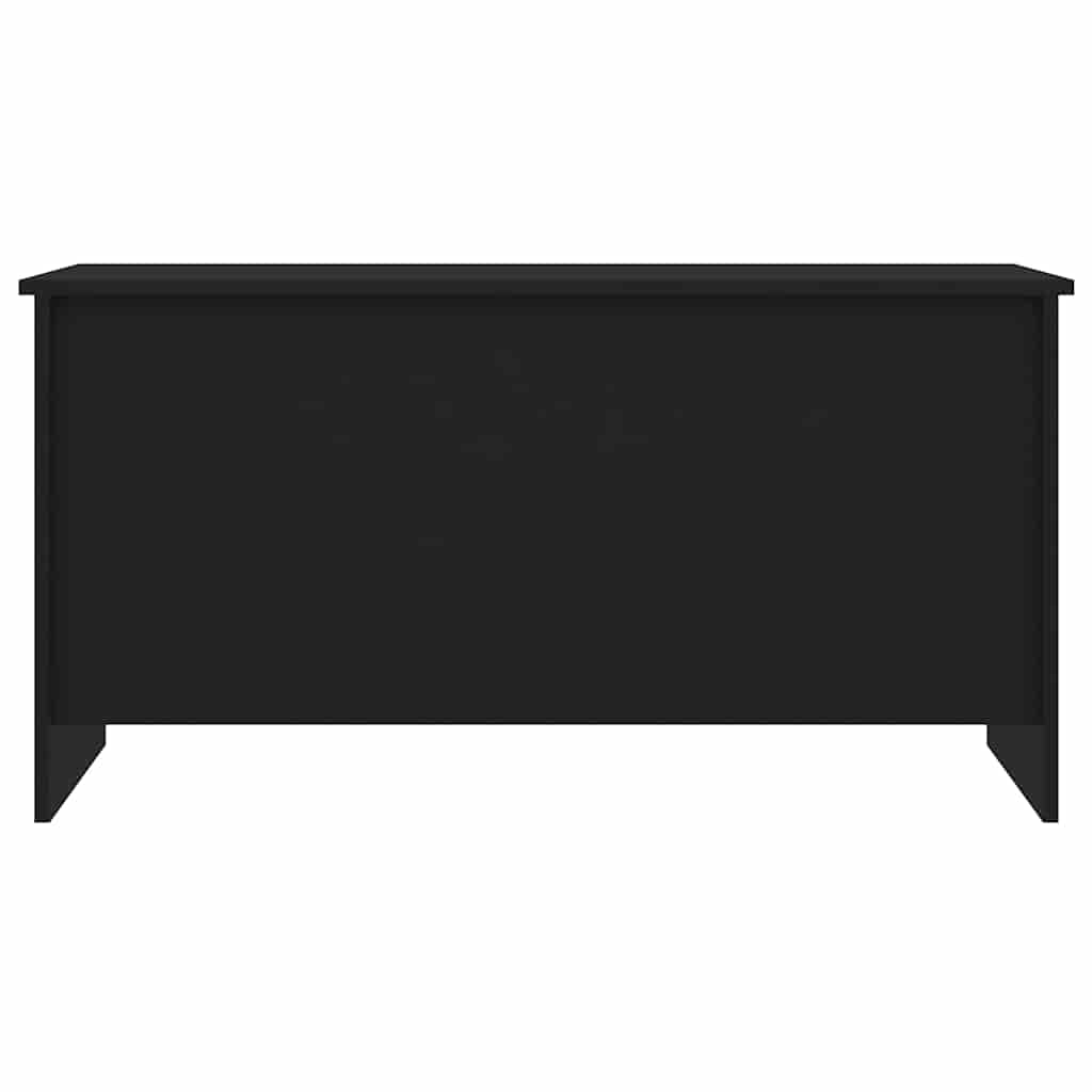 Coffee Table Black 102x55,5x52,5 cm Engineered Wood