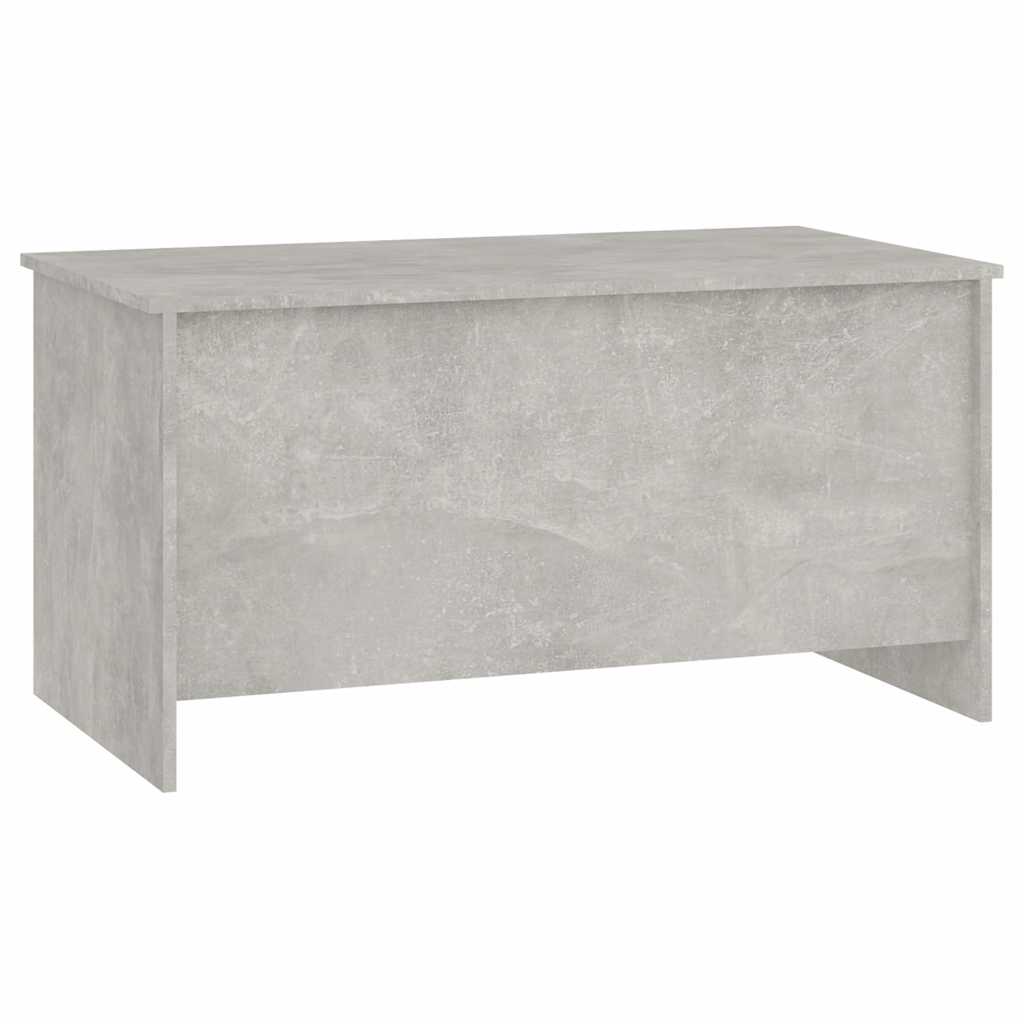 Coffee Table Concrete Grey 102x55,5x52,5 cm Engineered Wood