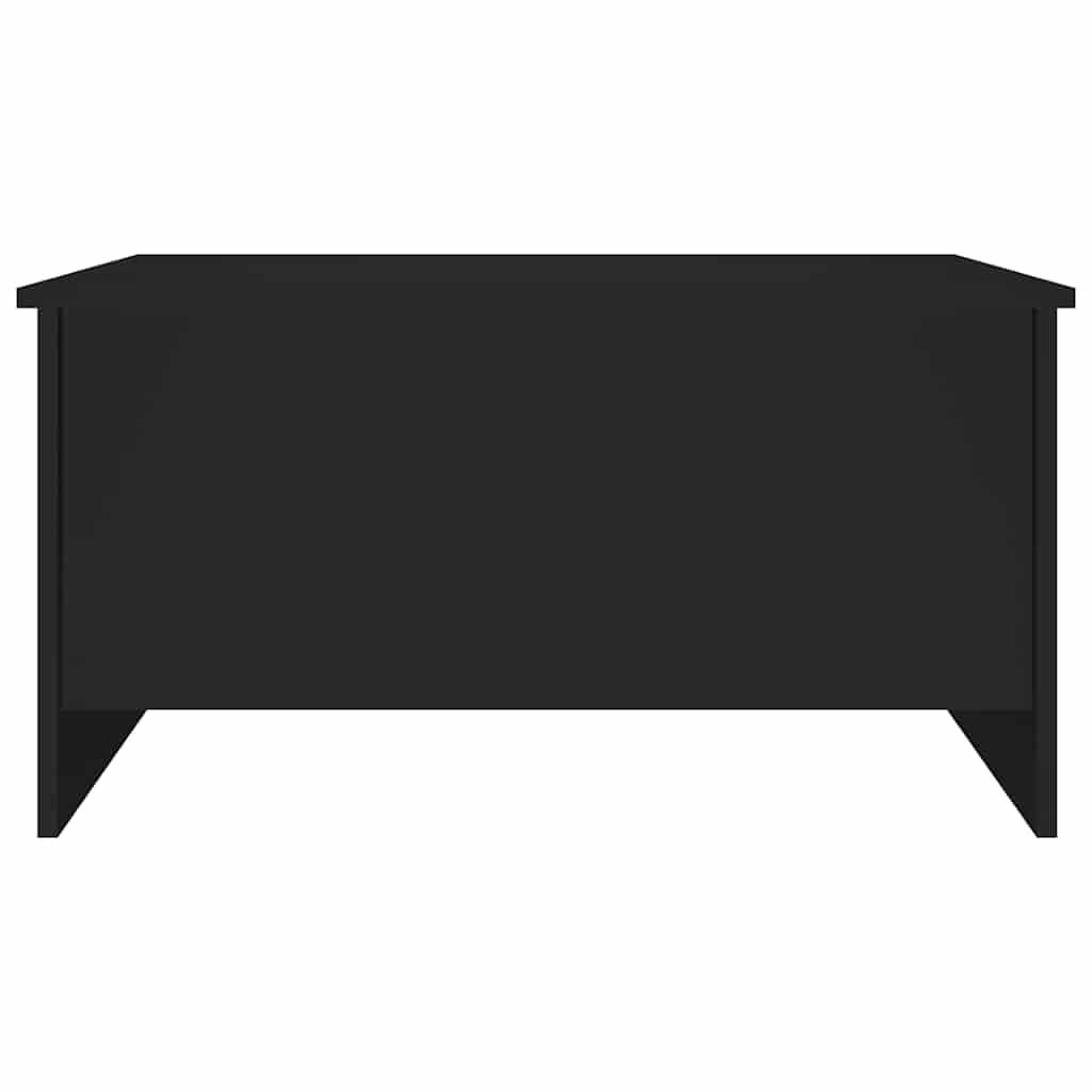 Coffee Table Black 80x55,5x41,5 cm Engineered Wood