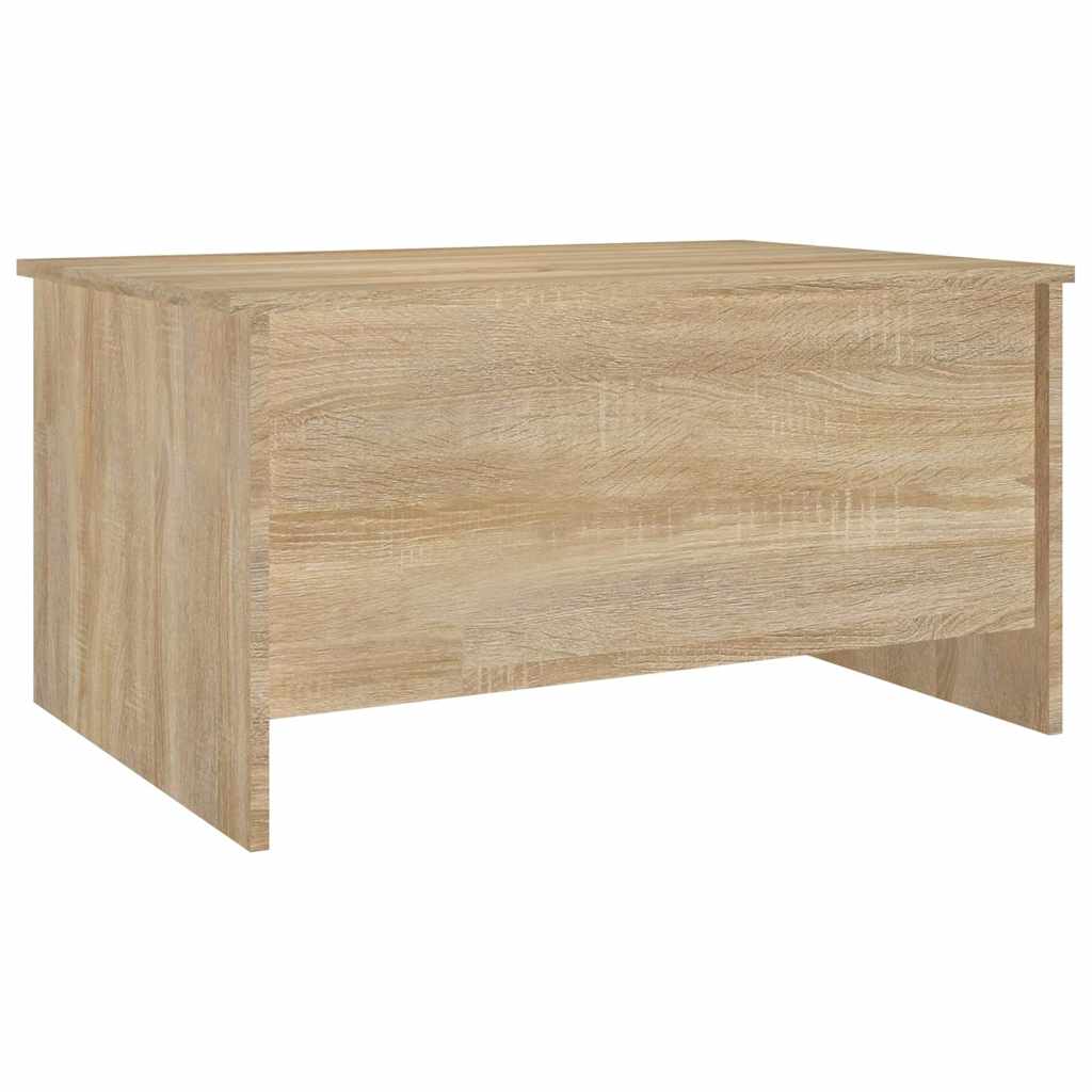 Coffee Table Sonoma Oak 80x55,5x41,5 cm Engineered Wood