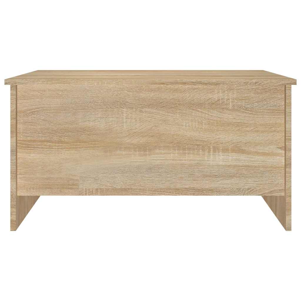 Coffee Table Sonoma Oak 80x55,5x41,5 cm Engineered Wood