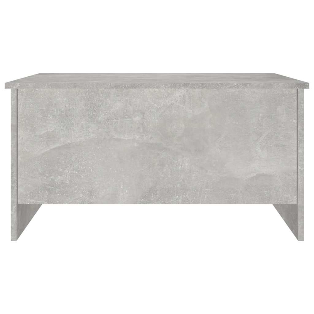 Coffee Table Concrete Grey 80x55,5x41,5 cm Engineered Wood
