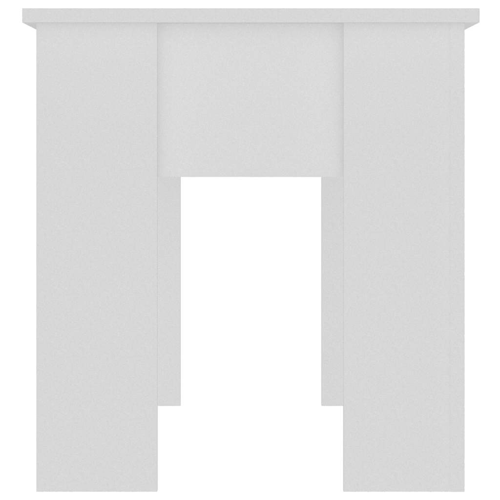 Coffee Table White 101x49x52 cm Engineered Wood
