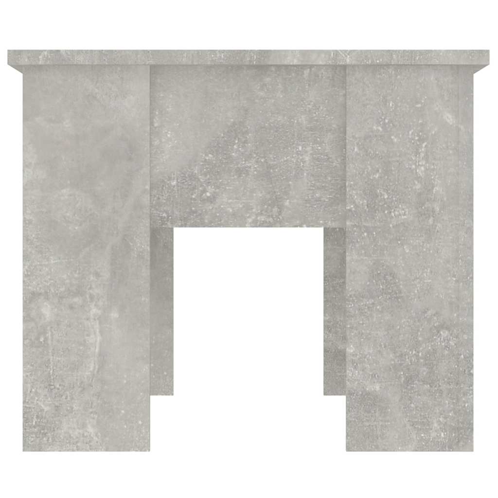 Coffee Table Concrete Grey 79x49x41 cm Engineered Wood