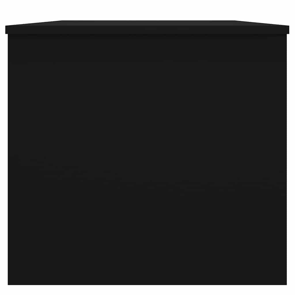 Coffee Table Black 102x50,5x46,5 cm Engineered Wood
