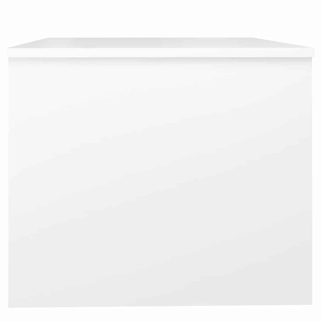 Coffee Table White 80x50x42,5 cm Engineered Wood