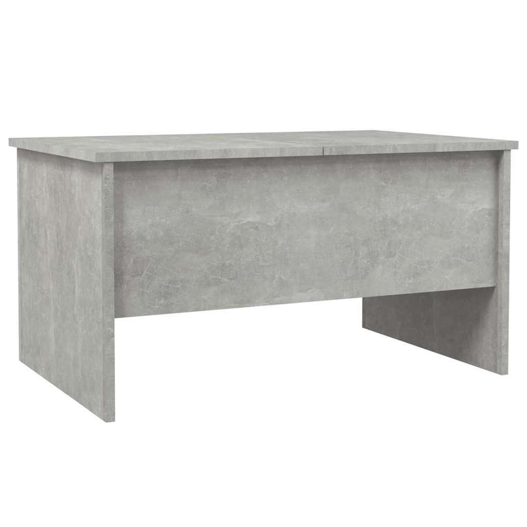 Coffee Table Concrete Grey 80x50x42,5 cm Engineered Wood
