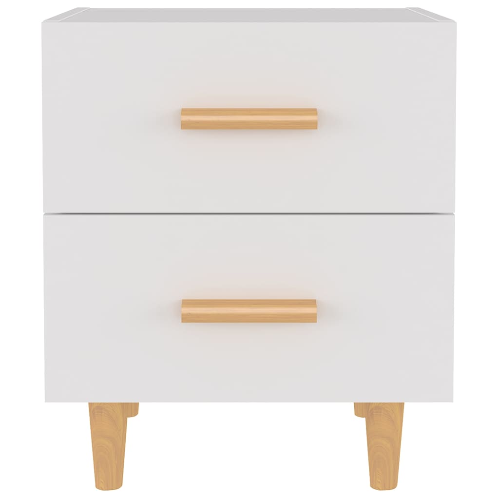 811970 vidaXL Bed Cabinet White 40x35x47,5 cm