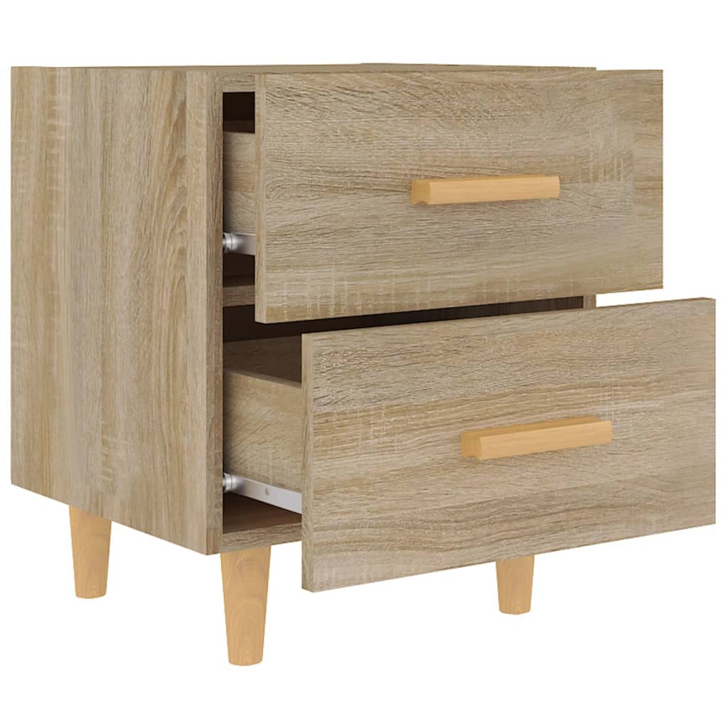 Bed Cabinet Sonoma Oak 40x35x47.5 cm