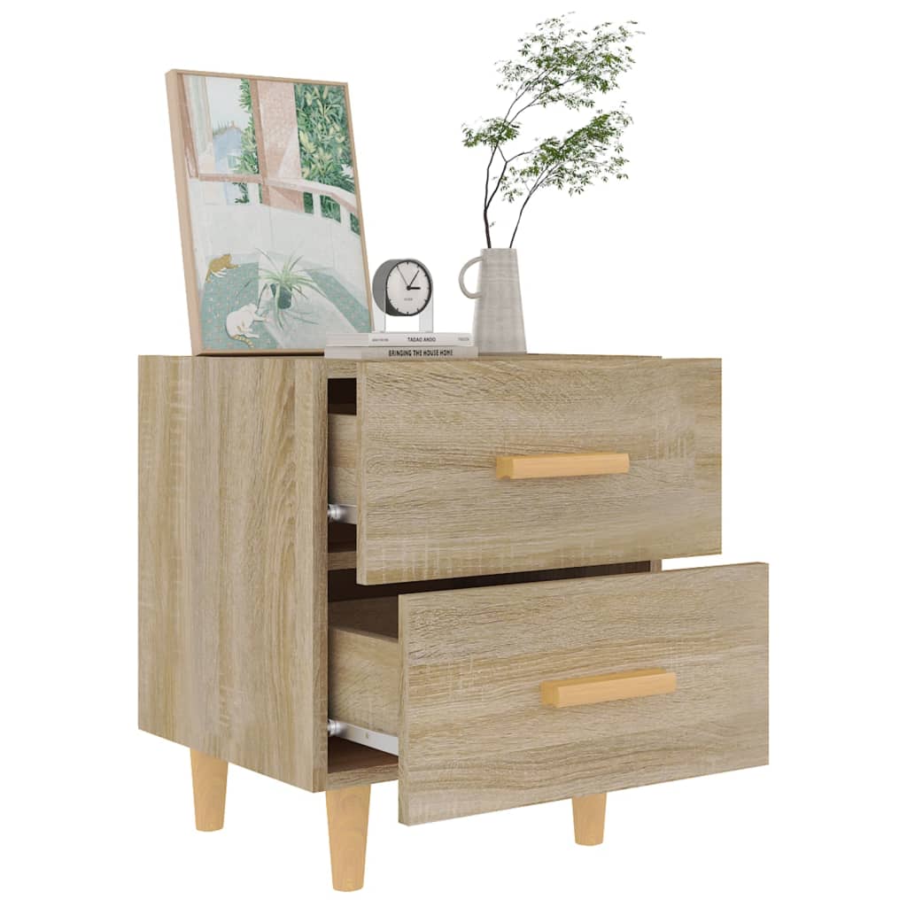 Bed Cabinet Sonoma Oak 40x35x47.5 cm