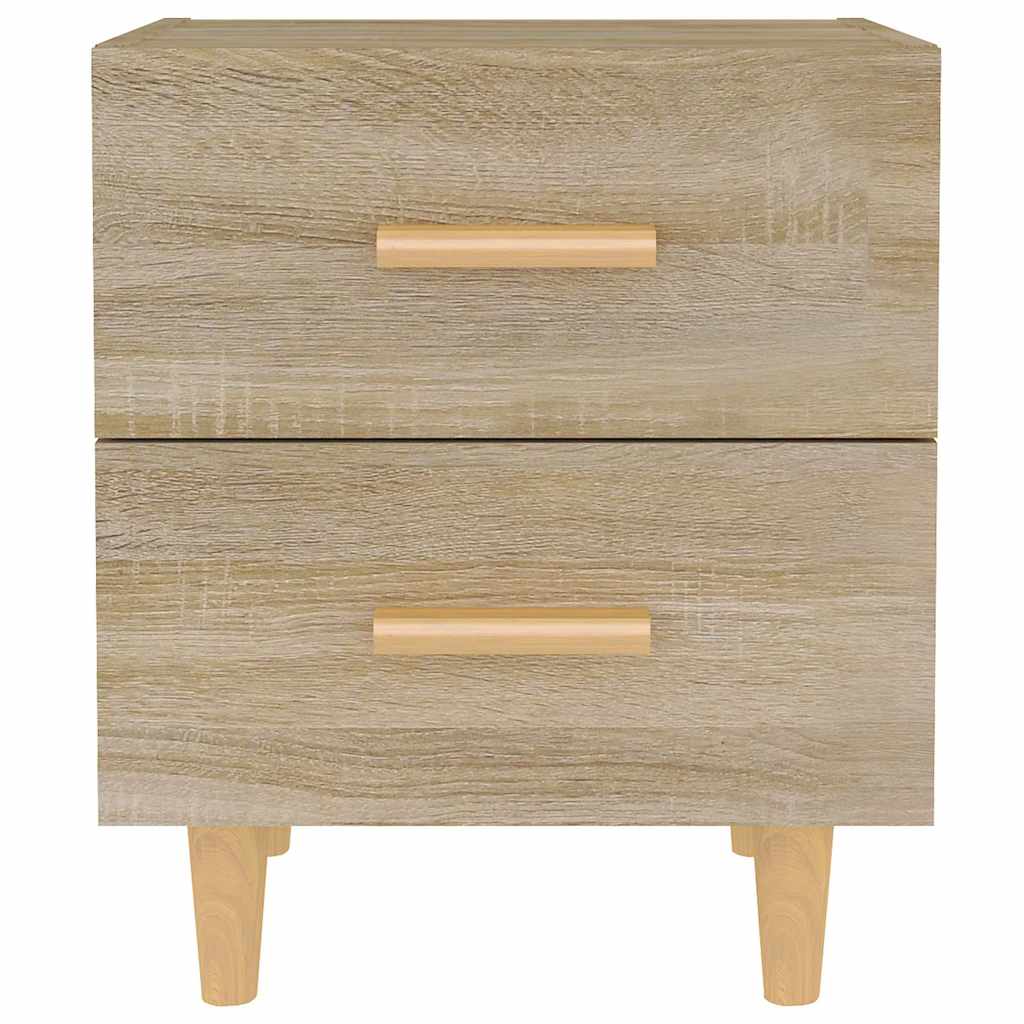 Bed Cabinets 2 pcs Sonoma Oak 40x35x47,5 cm