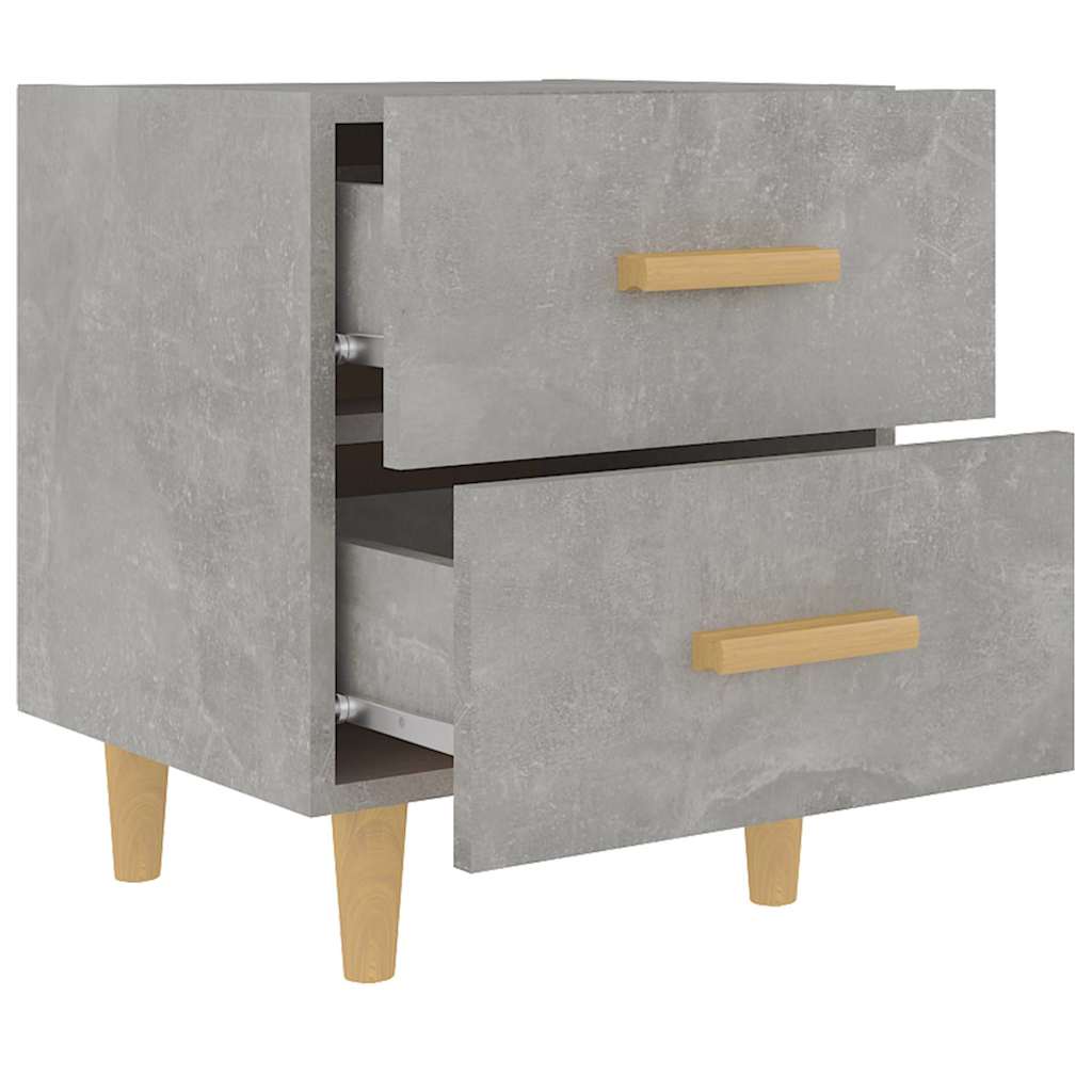 Bed Cabinet Concrete Grey 40x35x47,5 cm