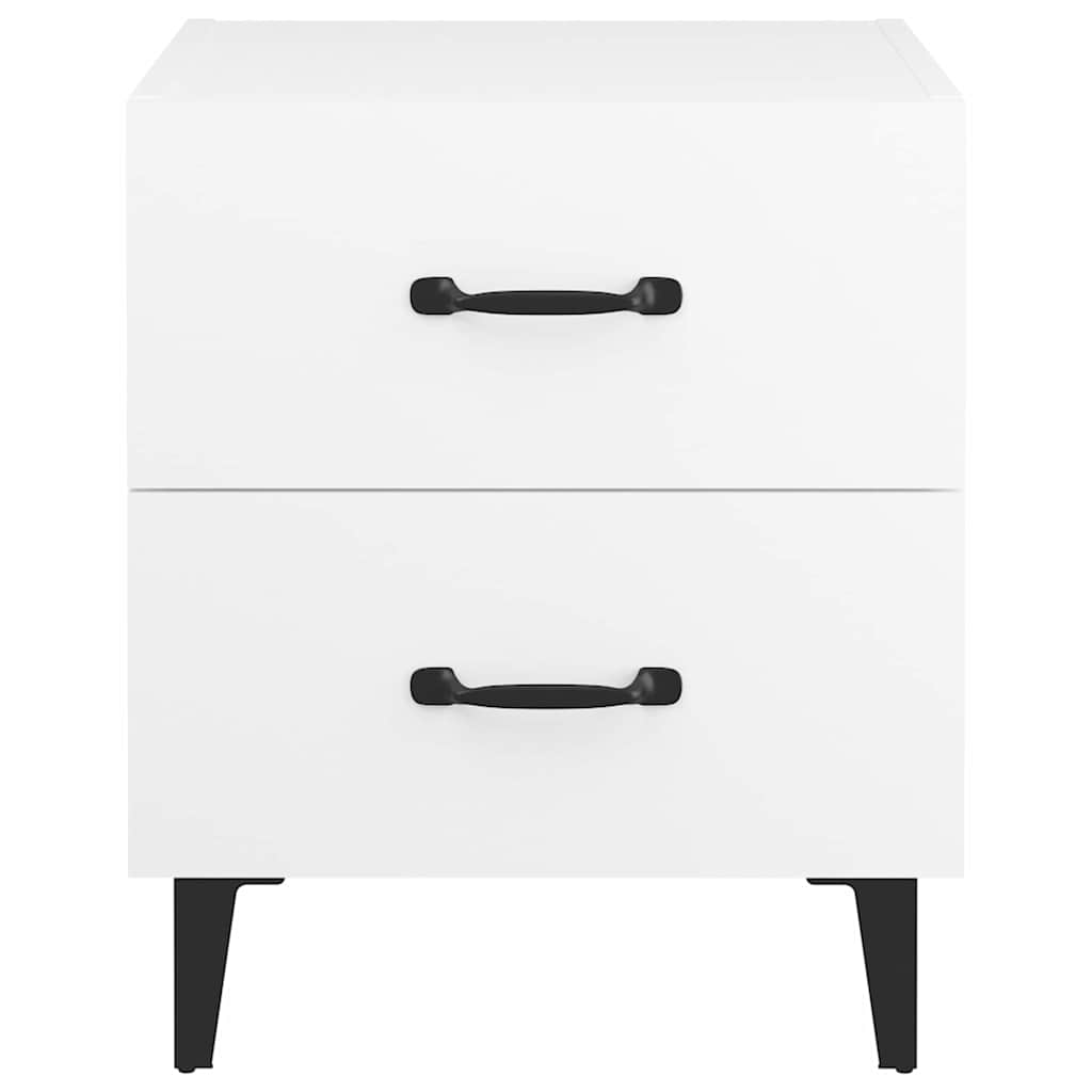 Bedside Cabinet White 40x35x47,5 cm