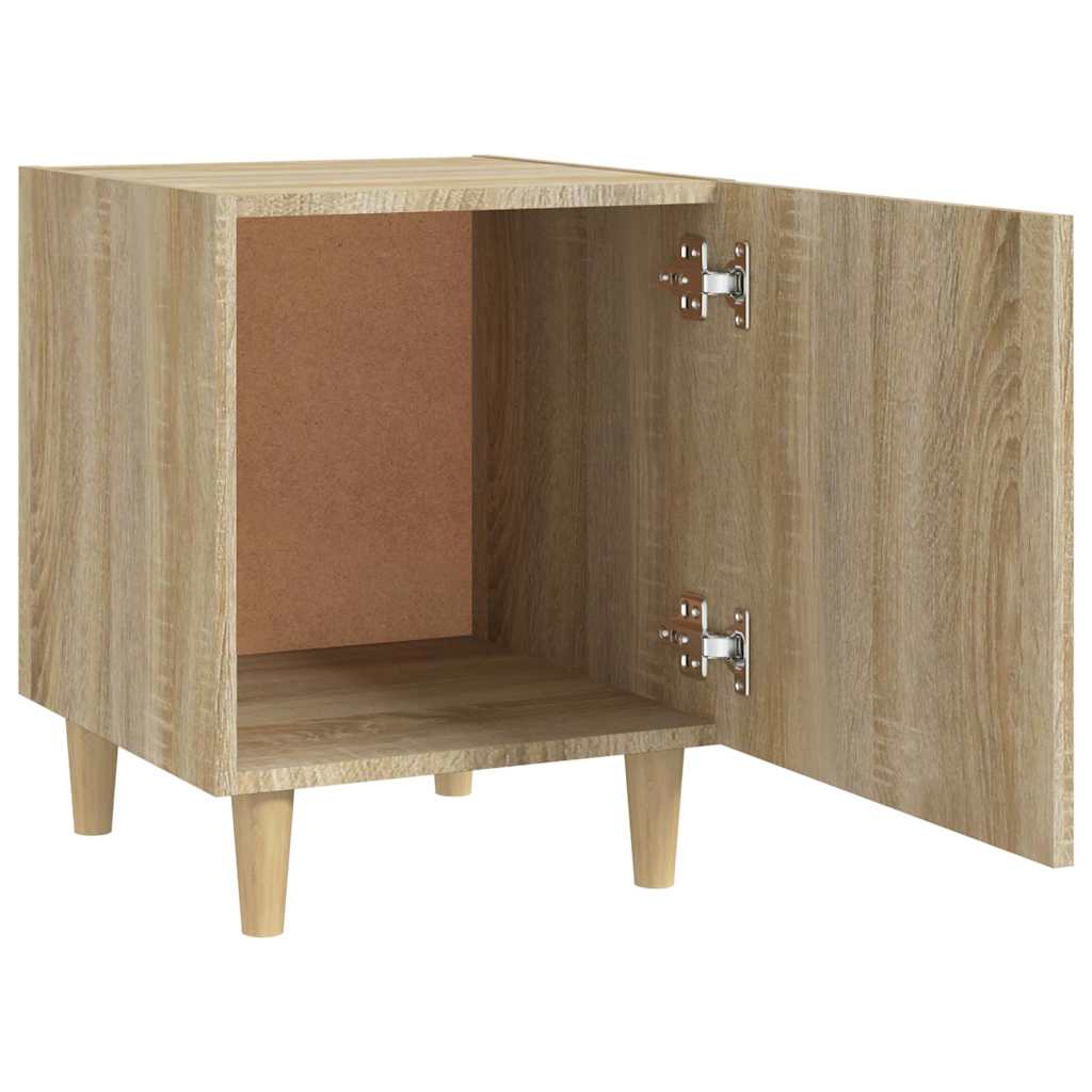Bedside Cabinet Sonoma Oak Engineered Wood