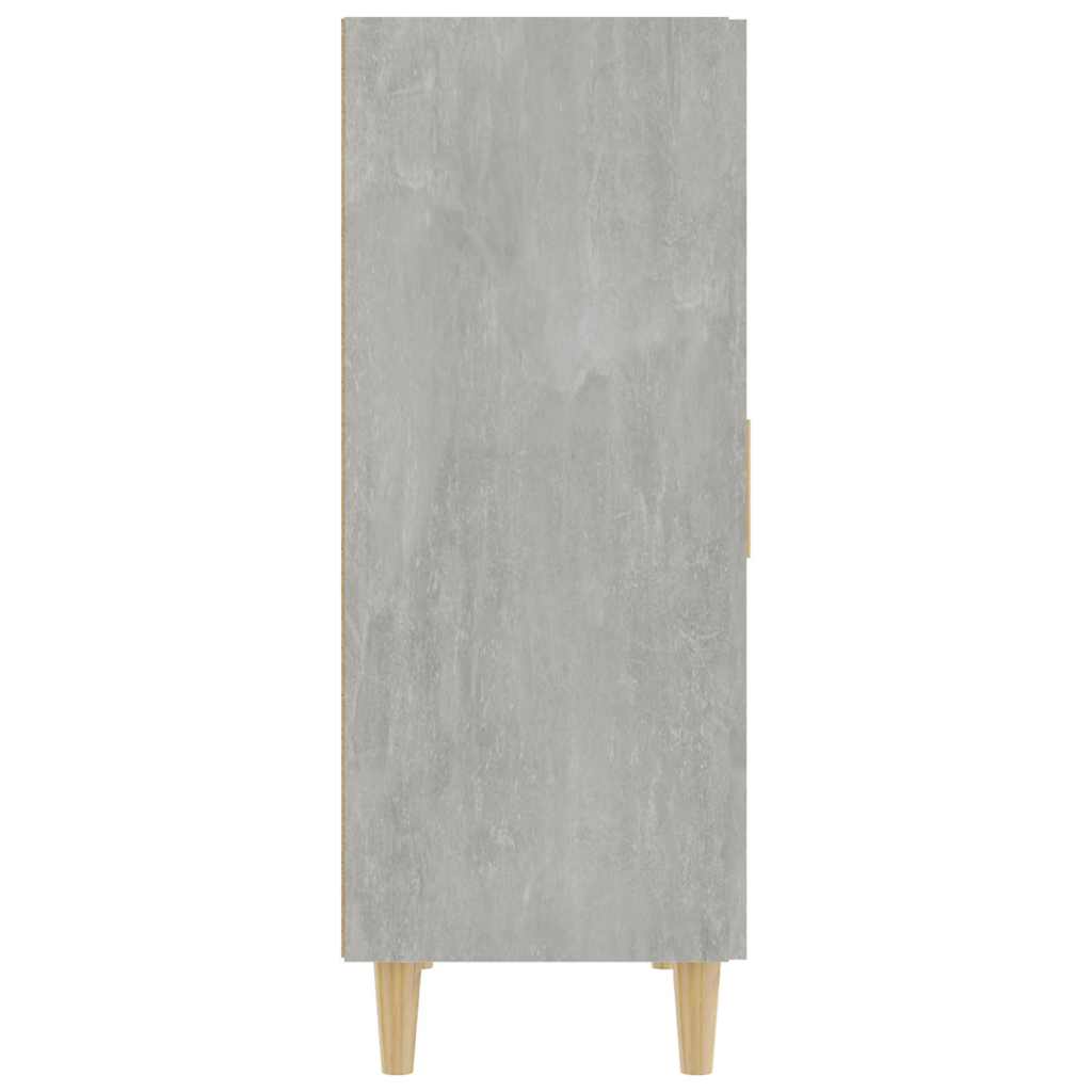 Sideboard Concrete Grey 70x34x90 cm Engineered Wood