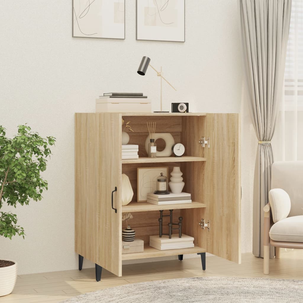 Sideboard Sonoma Oak 70x34x90 cm Engineered Wood