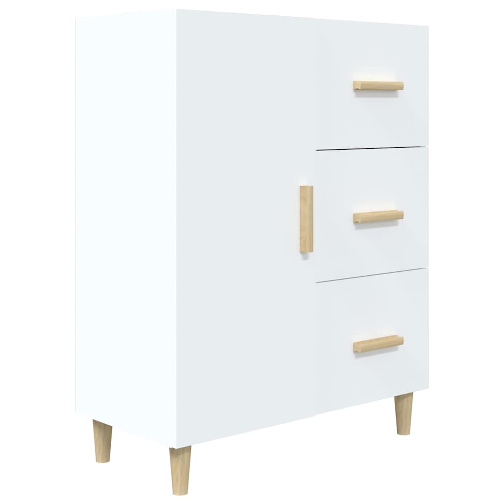 Sideboard White 69,5x34x90 cm Engineered Wood