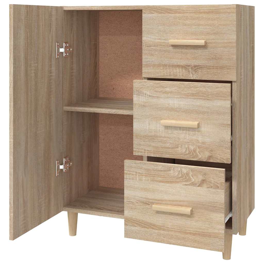 Sideboard Sonoma Oak 69,5x34x90 cm Engineered Wood