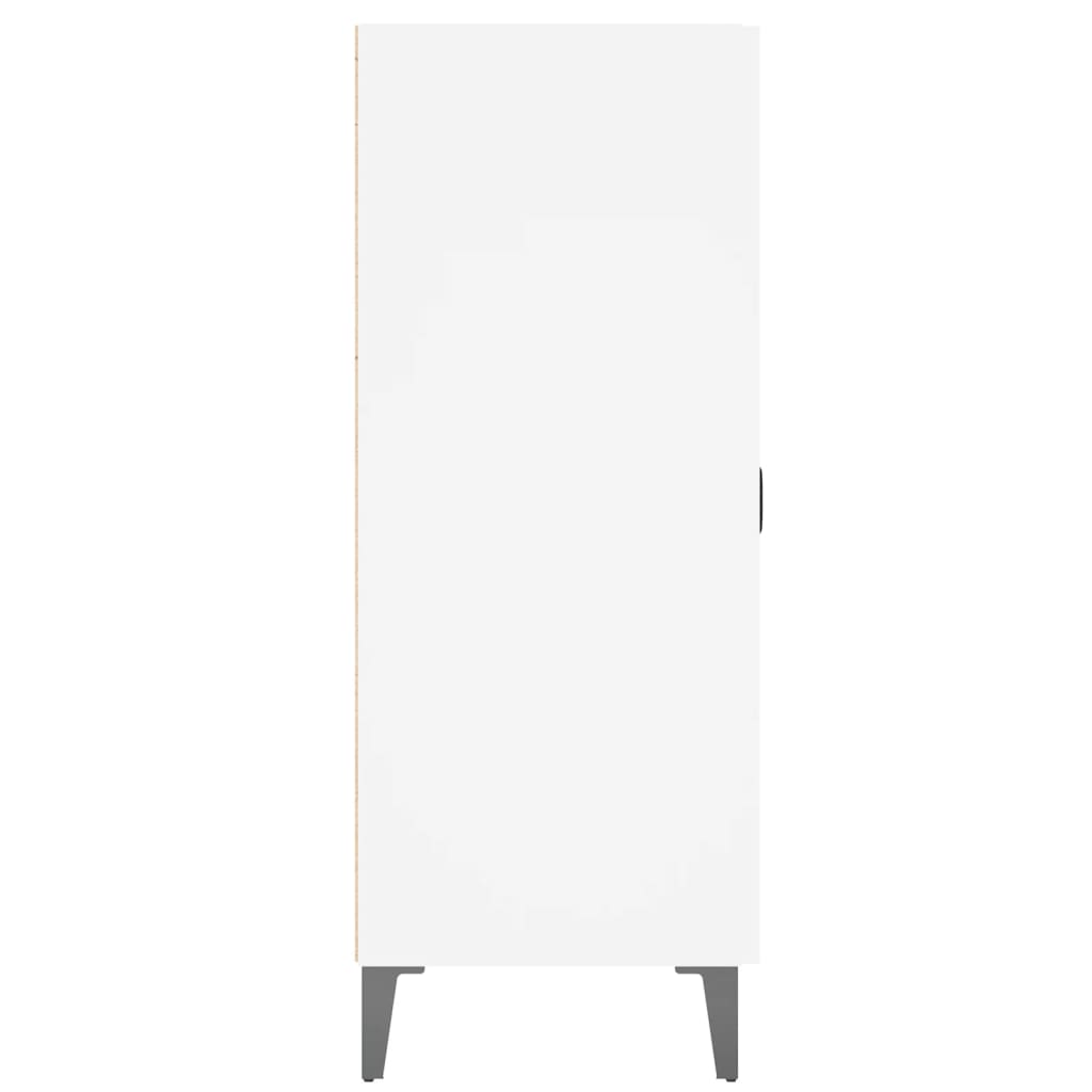 Sideboard White 69.5x34x90 cm Engineered Wood