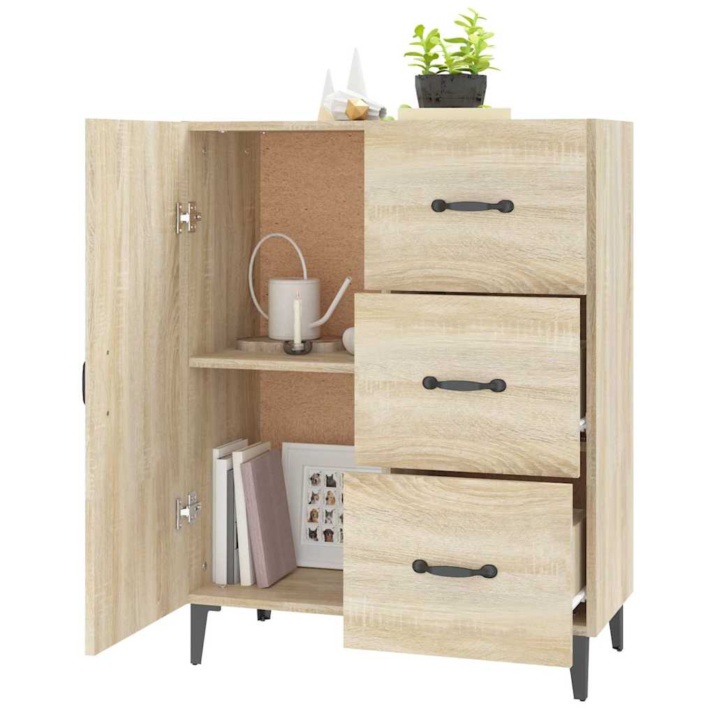 Sideboard Sonoma Oak 69,5x34x90 cm Engineered Wood