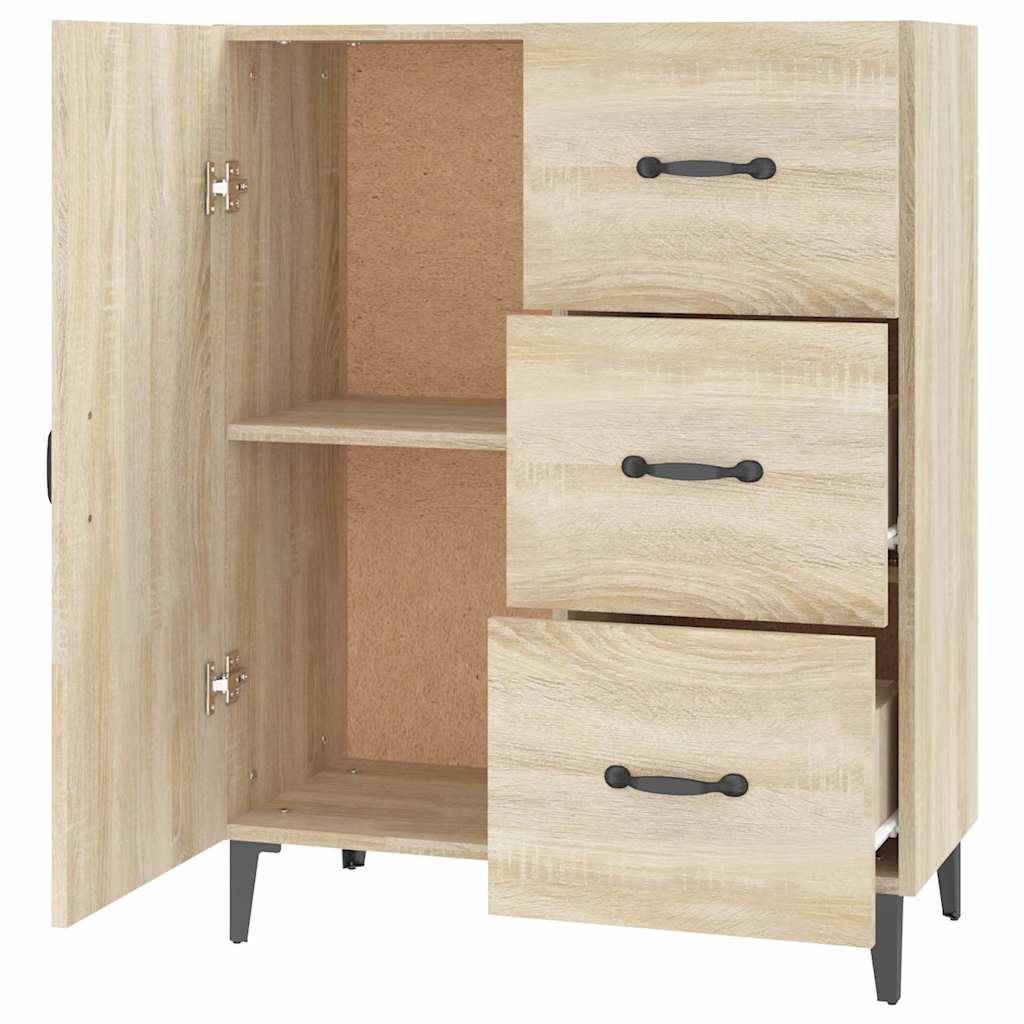 Sideboard Sonoma Oak 69,5x34x90 cm Engineered Wood