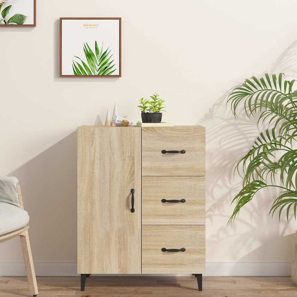 Sideboard Sonoma Oak 69,5x34x90 cm Engineered Wood
