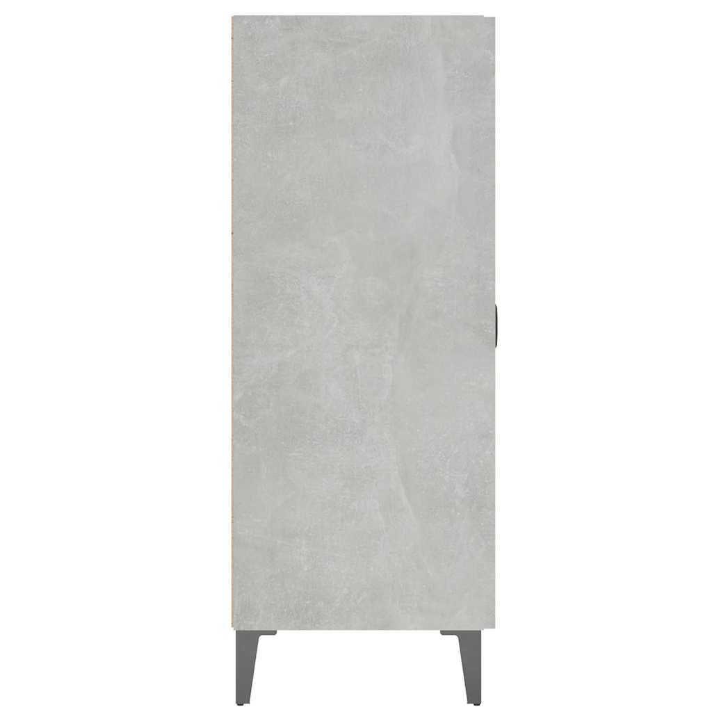 Sideboard Concrete Grey 69,5x34x90 cm Engineered Wood