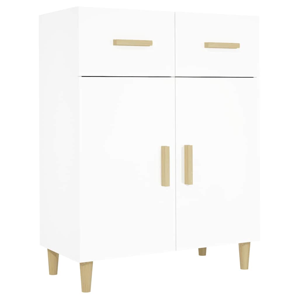 Sideboard White 69,5x34x89 cm Engineered Wood