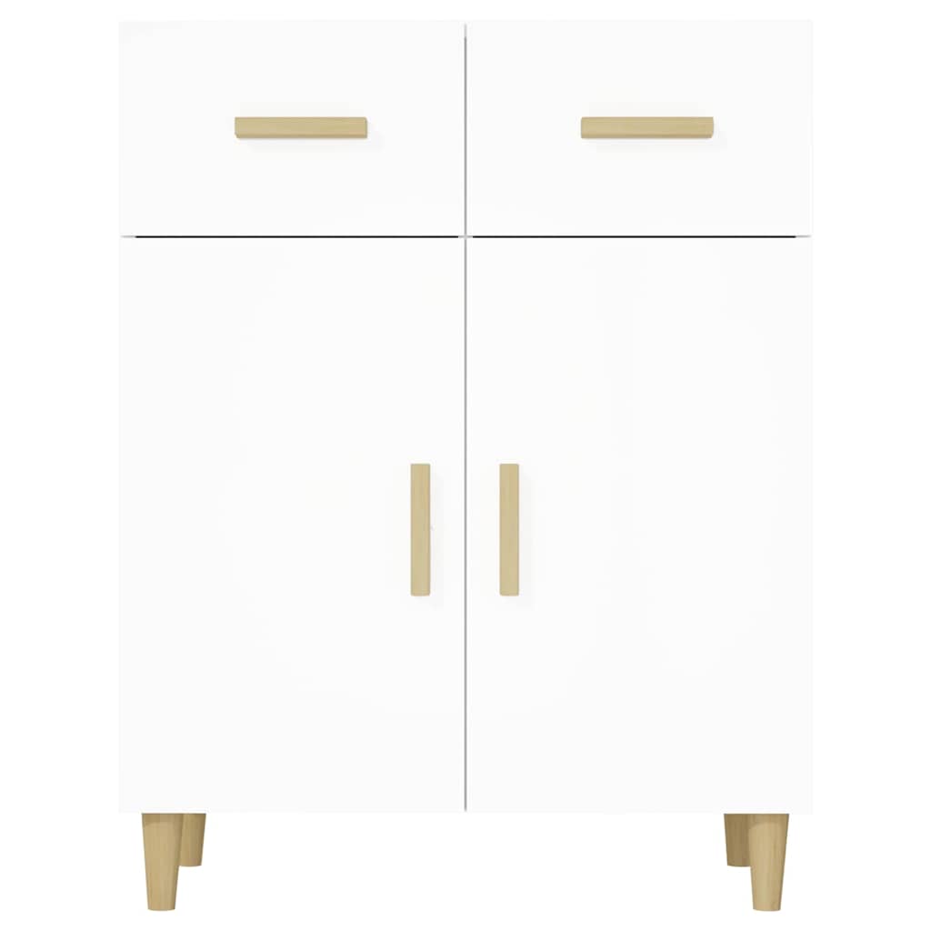 Sideboard White 69,5x34x89 cm Engineered Wood