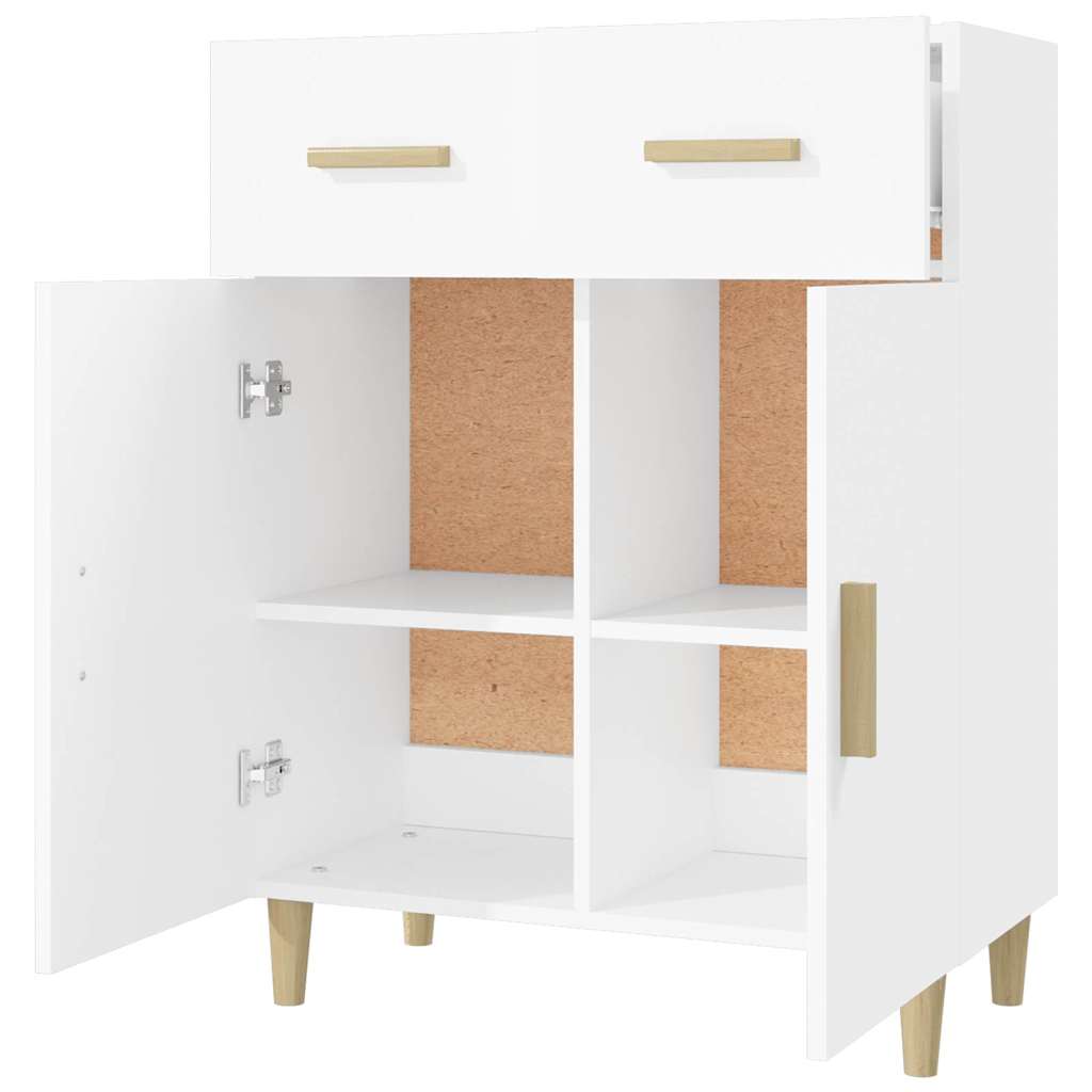 Sideboard White 69,5x34x89 cm Engineered Wood