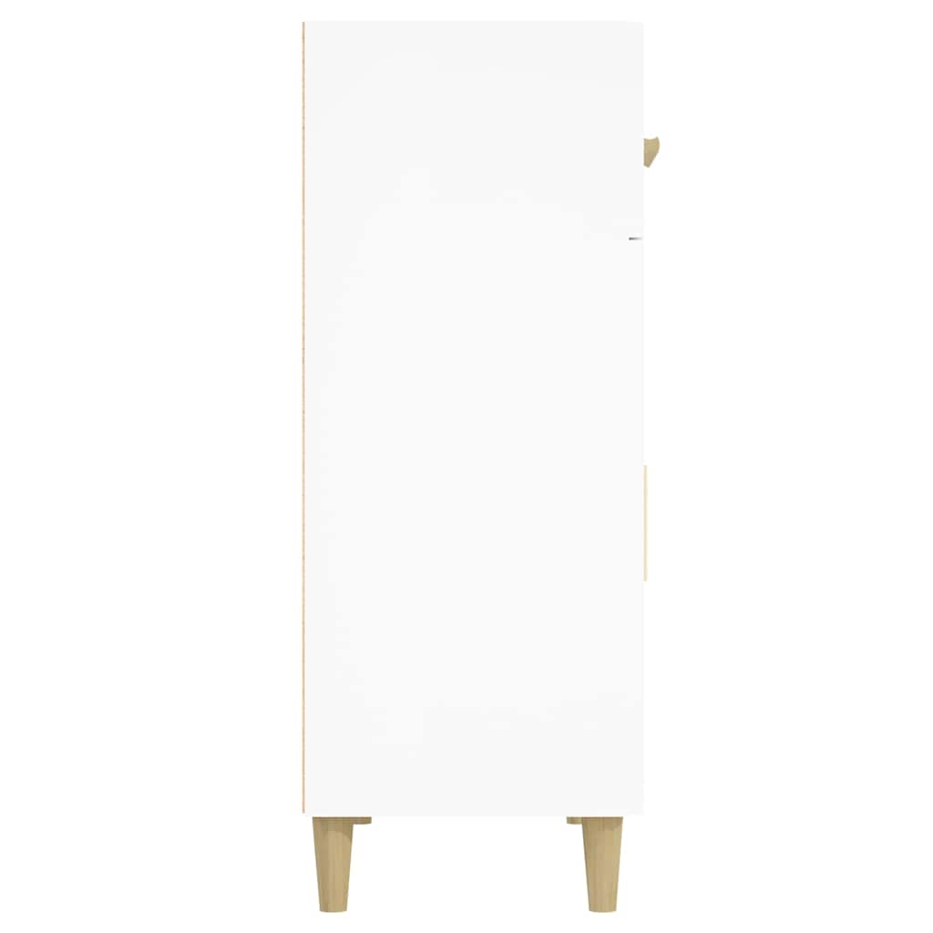 Sideboard White 69,5x34x89 cm Engineered Wood