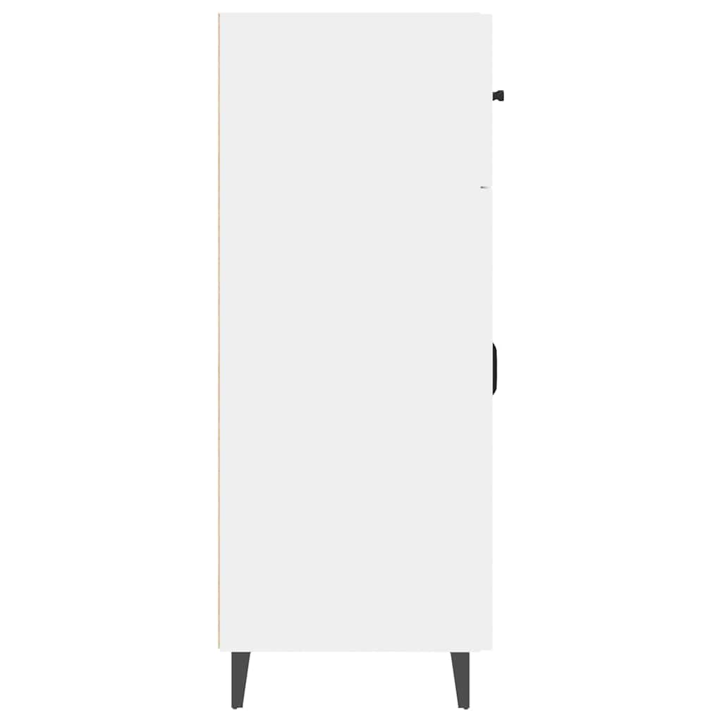 Sideboard White 69,5x34x90 cm Engineered Wood
