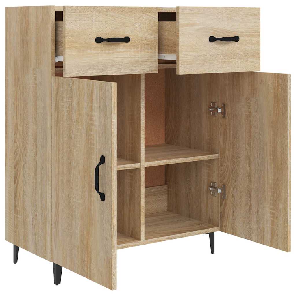 Sideboard Sonoma Oak 69,5x34x90 cm Engineered Wood