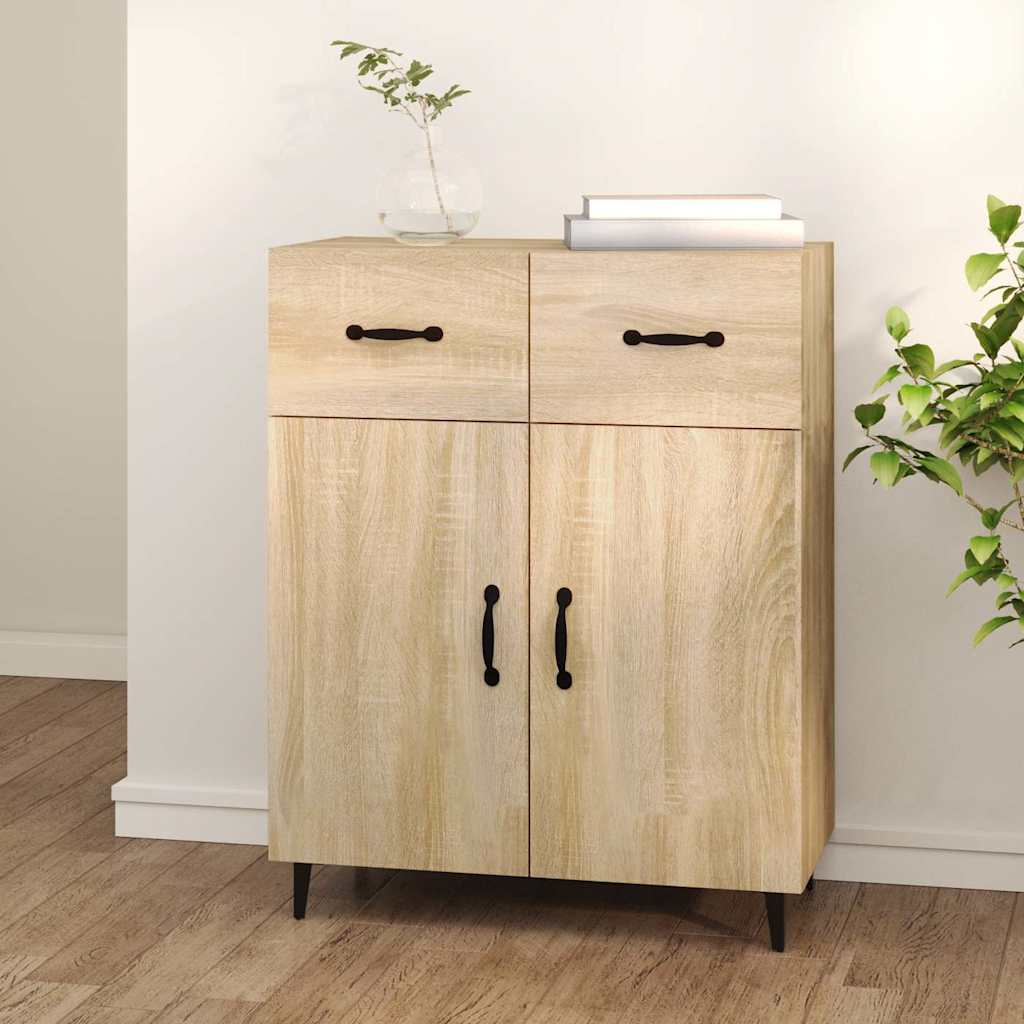Sideboard Sonoma Oak 69,5x34x90 cm Engineered Wood