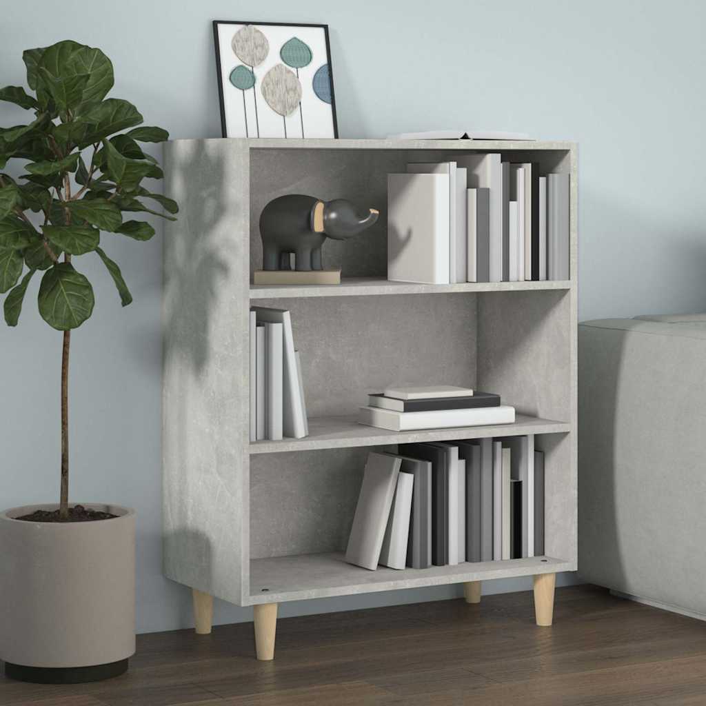 Sideboard Concrete Grey 69,5x32,5x90 cm Engineered Wood