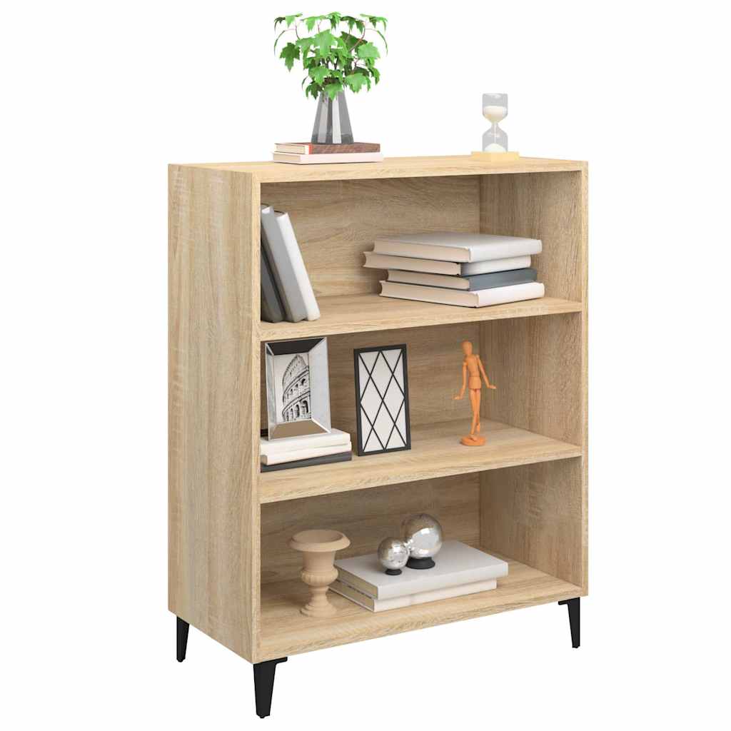 Sideboard Sonoma Oak 69,5x32,5x90 cm Engineered Wood