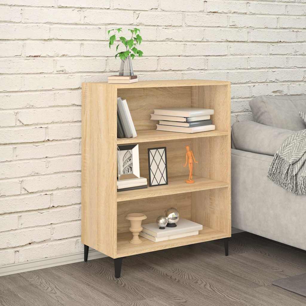 Sideboard Sonoma Oak 69,5x32,5x90 cm Engineered Wood