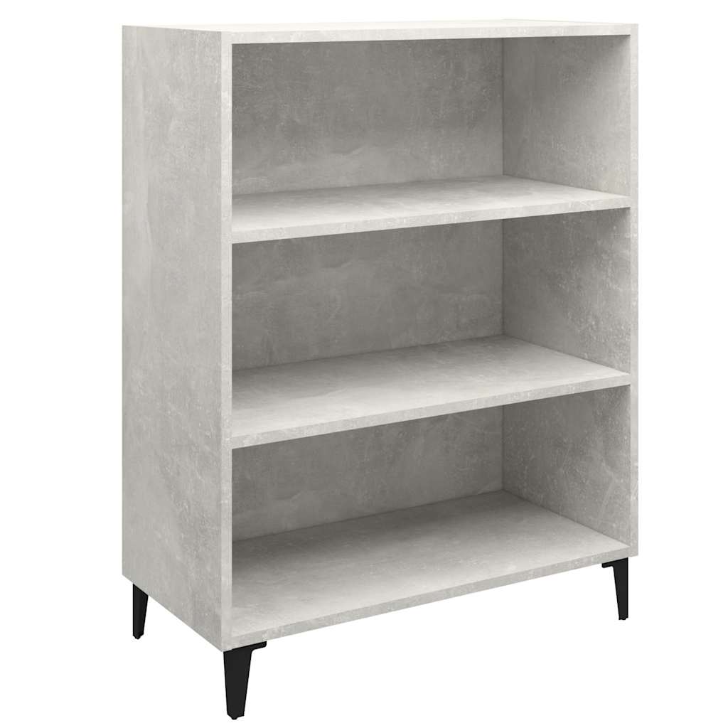 Sideboard Concrete Grey 69,5x32,5x90 cm Engineered Wood