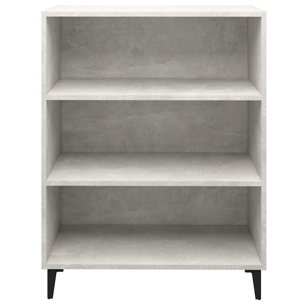 Sideboard Concrete Grey 69,5x32,5x90 cm Engineered Wood