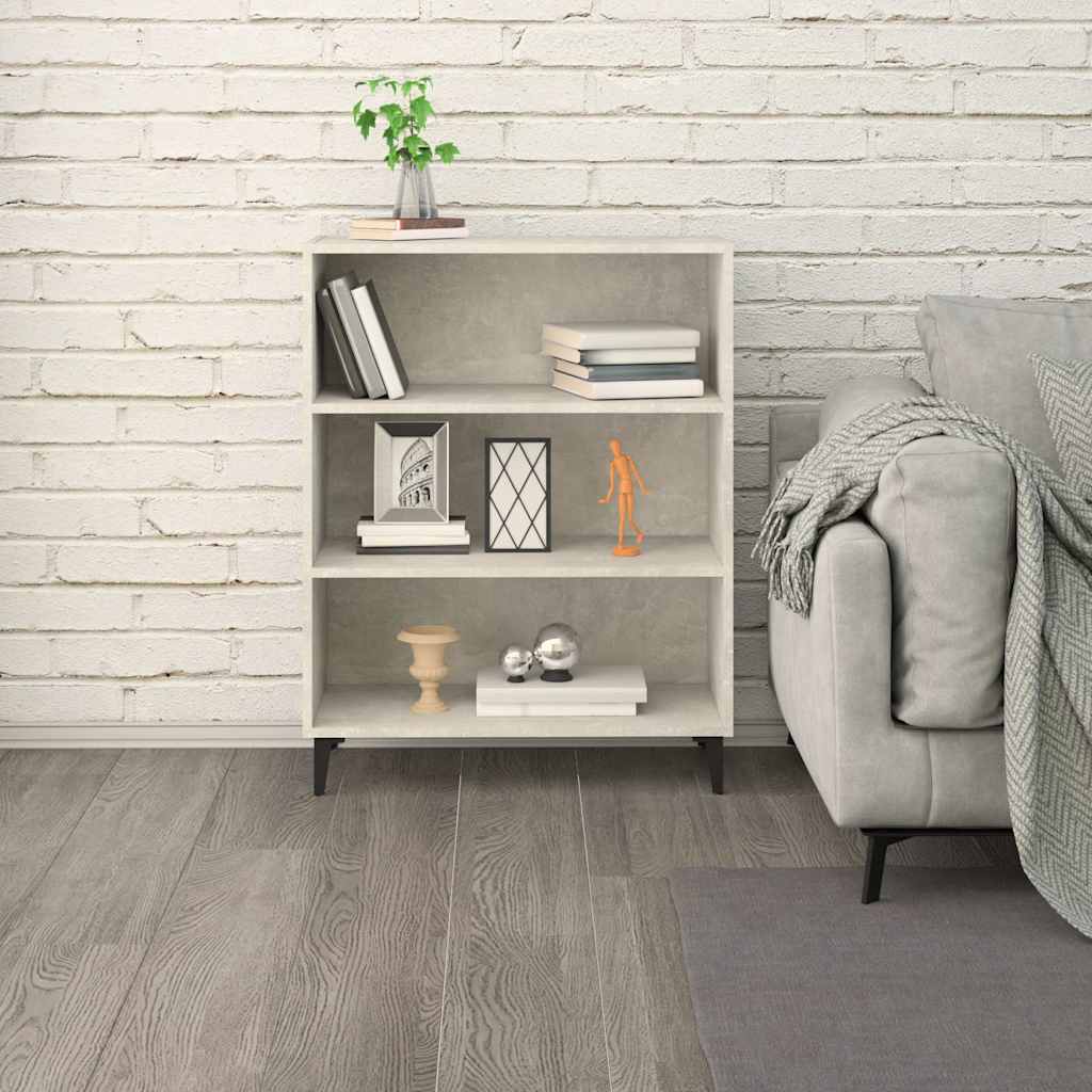 Sideboard Concrete Grey 69,5x32,5x90 cm Engineered Wood