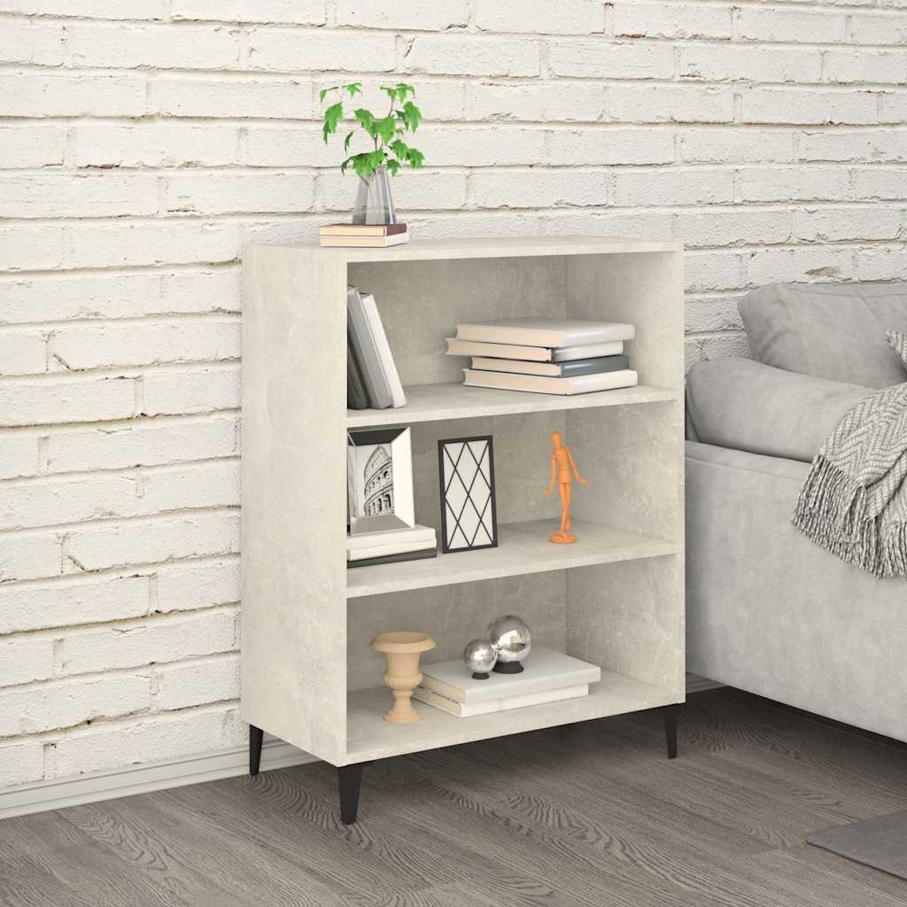 Sideboard Concrete Grey 69,5x32,5x90 cm Engineered Wood