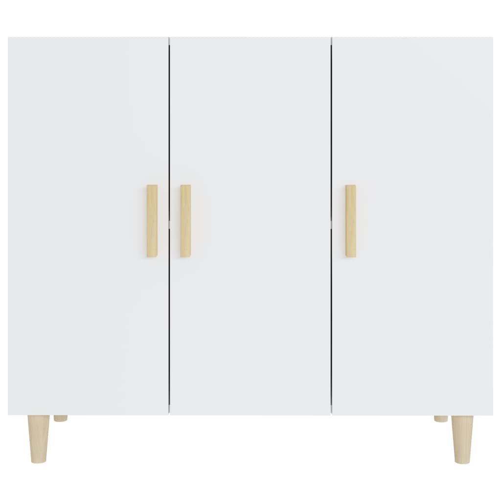 vidaXL Sideboard White 90x34x80 cm Engineered Wood