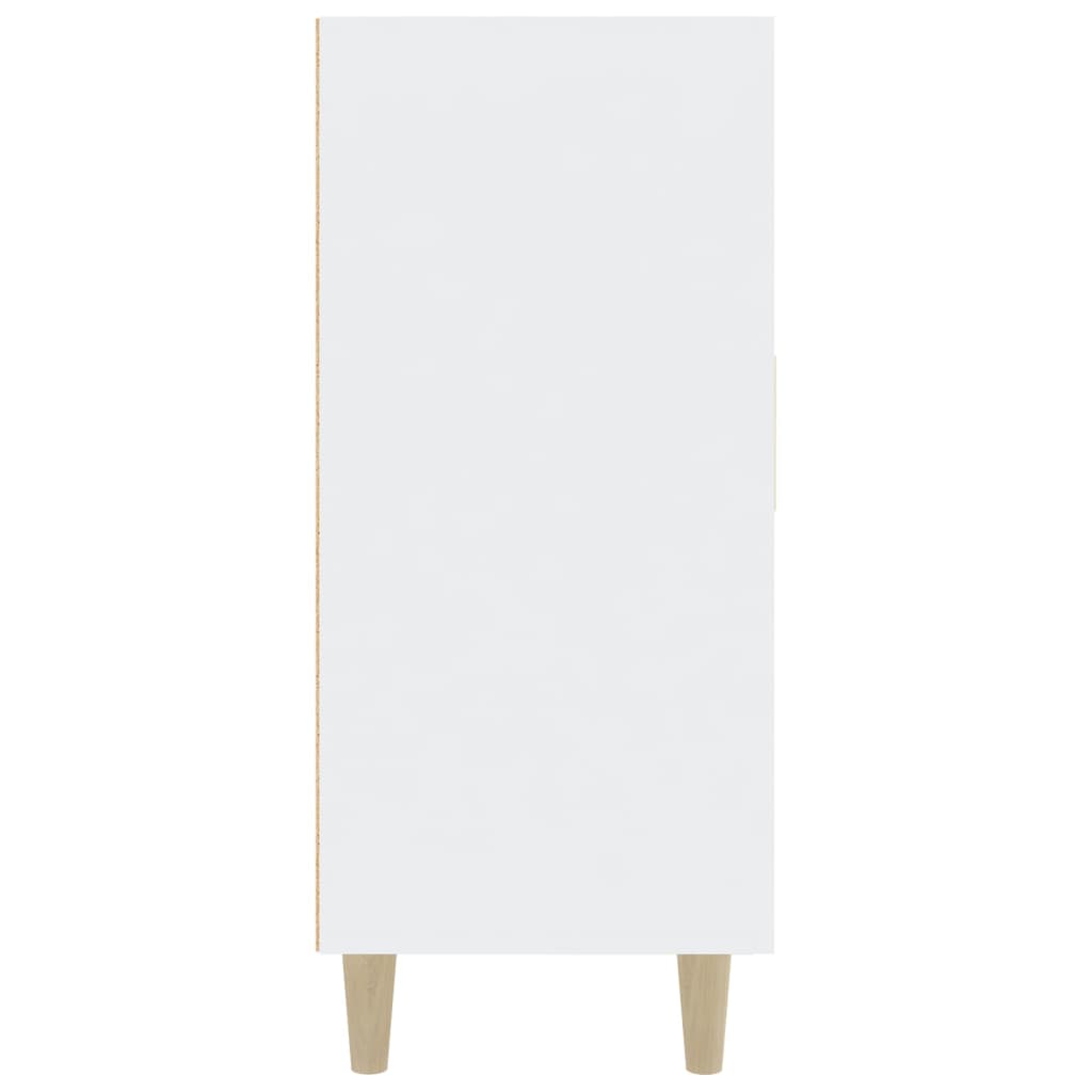 vidaXL Sideboard White 90x34x80 cm Engineered Wood